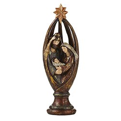 NATIVITY WITH STAR STAND