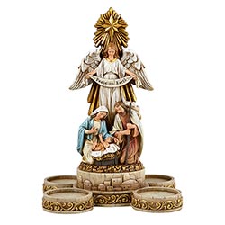 Nativity Votive Advent Wreath