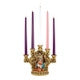 Nativity star advent candleholder