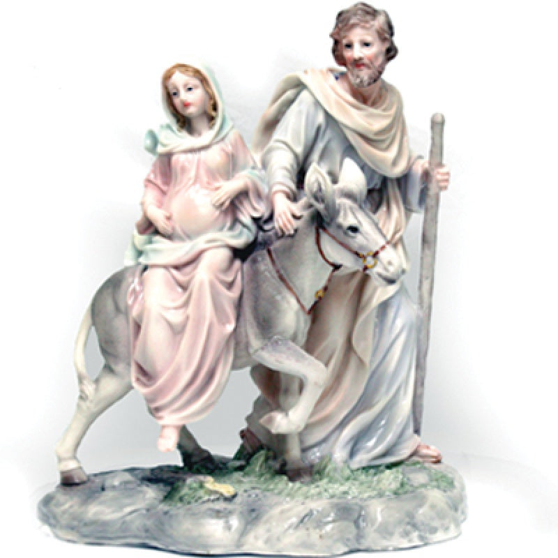 NATIVITY SET PEARLIZED COLOR - JOURNEY TO BETHLEHEM
