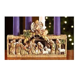 NATIVITY CANDLE HOLDER