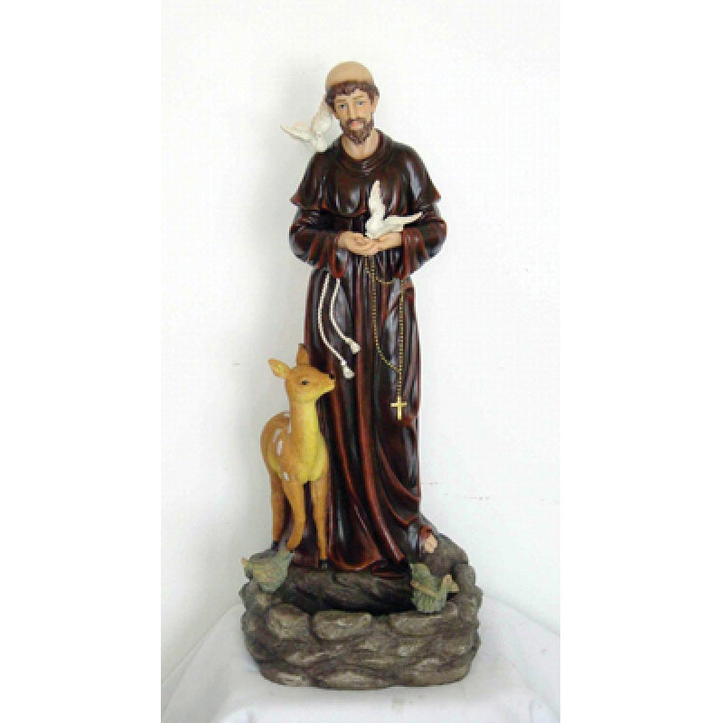 ST FRANCIS ST FRANCIS OF ASSISI WITH BIRDS