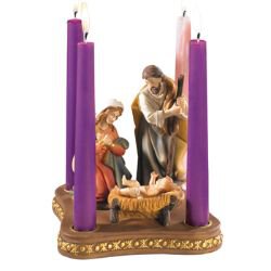 NATIVITY ADVENT WREATH