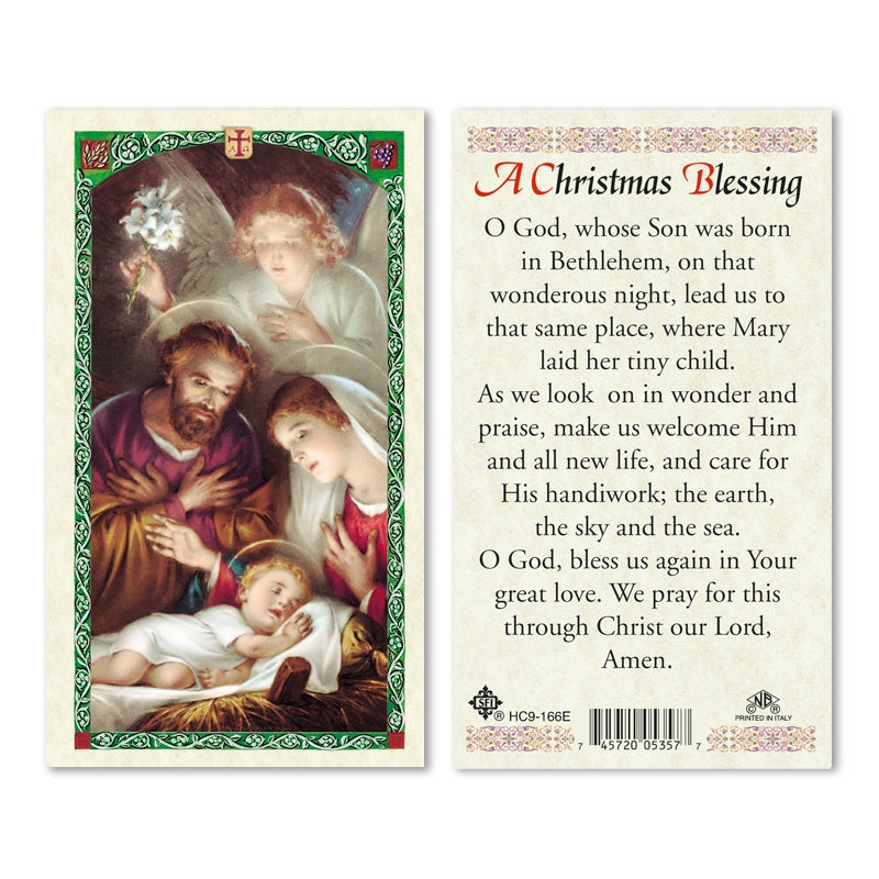 NATIVITY SCENE - CHRISTMAS BLESSING