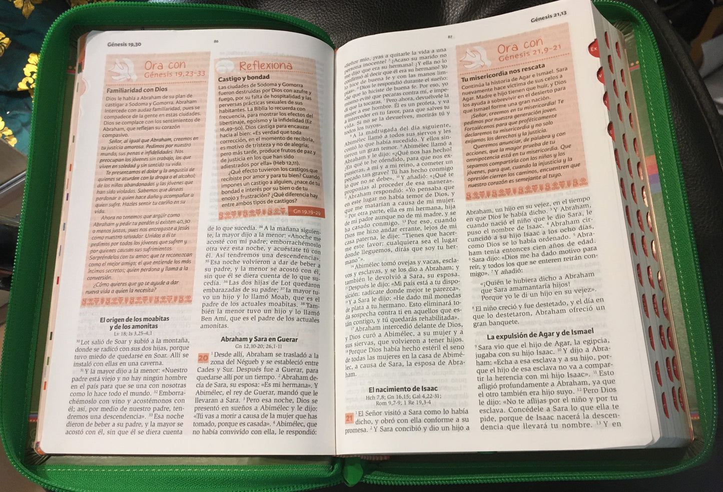 LA BIBLIA CATOLICA PARA LA FE Y LA VIDA - CON INDICE Y CIERRE SIMIL PIEL