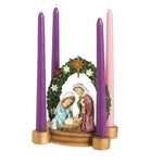 7.2"  H CHILD PAGEANT ADVENT CANDLE HOLDER