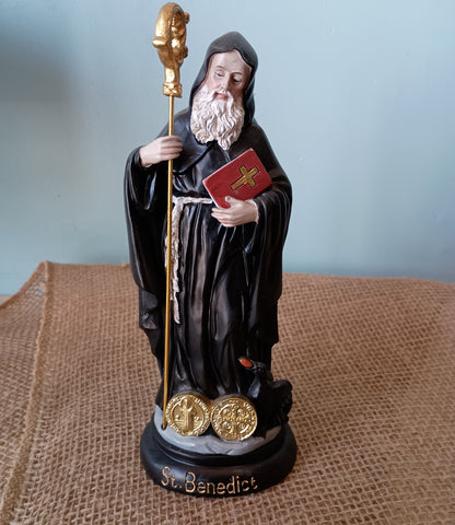 ST. BENEDIT 8"H