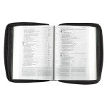 Footprints Poly-canvas Value Bible Cover  SIZE MEDIUM
