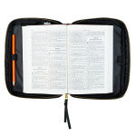 Amazing Grace Two-Tone Lux Leather Bible Cover SIZE LARGE