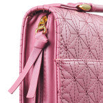 Grace Dusty Rose Pink Faux Leather Fashion Bible Cover MEDIUM SIZE