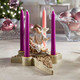 Two-Piece Nativity Angel Advent Wreath