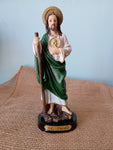 ST. JUDE 8" WOODEN BASE