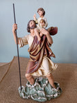 SAINT CHRISTOPHER 10.75" H