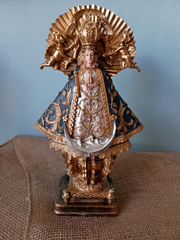 VIRGEN SAN JUAN DE LOS LAGOS 11"H