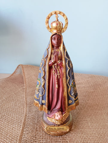 OUR LADY OF APARECIDA 8"H