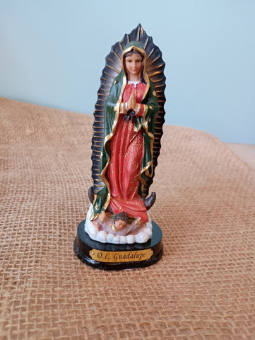 OUR LADY GUADALUPE 5"H