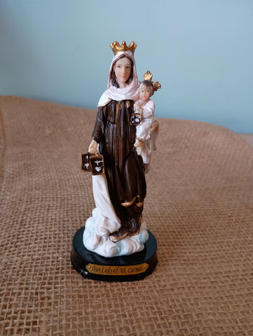 OUR LADY OF MT. CARMEL 5"H