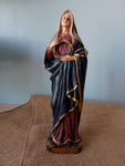 VIRGEN DOLOROSA WITH BASE 11"H
