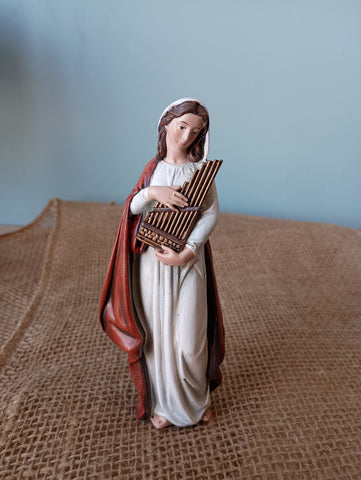 ST CECILIA FIGURE 6"H