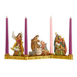 Nativity Advent Candleholder