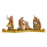 Nativity Advent Candleholder