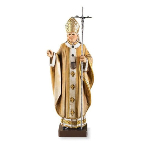 SAINT POPE JOHN PAUL II 9"H