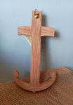 JUBILEE CROSS O. WOOD 9"H
