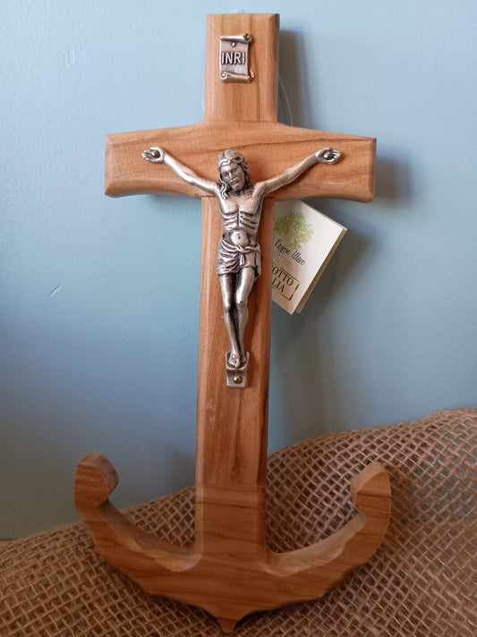 JUBILEE CROSS O. WOOD 9"H