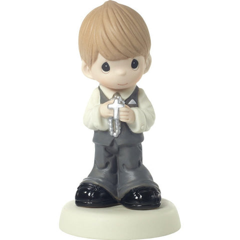 Communion boy figurine