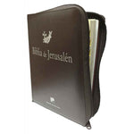 BIBLIA DE JERUSALEN - CON INDICE Y CIERRE- TIPO PIEL