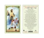 BASEBALL PRAYER CARD WITH JESUS