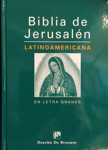 BIBLIA DE JERUSALEN - LATINOMERICANA - PASTA DURA - CON INDICE - LETRA GRANDE