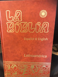BIBLIA LATINOAMERICA  - BILINGUE - PASTA DURA - THE BIBLE: SPANISH & ENGLISH - HARD COVER