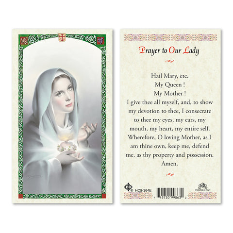 PRAYER TO OUR LADY