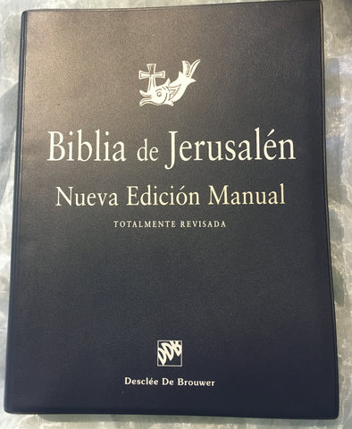BIBLIA DE JERUSALEN - NUEVA EDICION - TAPA PLASTICO - CON INDICE