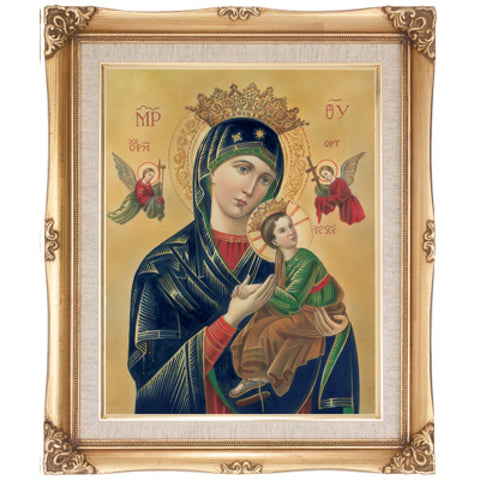 FRAMED ART OUR LADY OF  PERPETUAL HELP